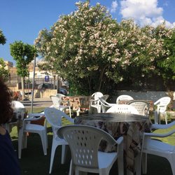 La Terra d'Ercole - Outdoor seating across the street.