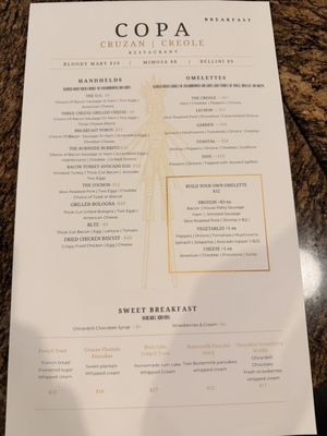 Menu photo 3 Copa Gonzales, LA Menu photo 3 Copa Gonzales, LA