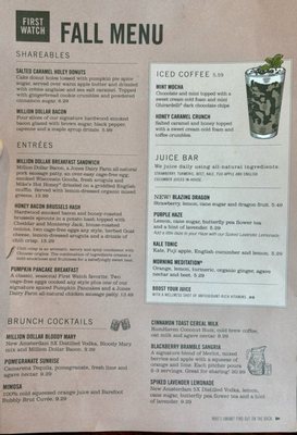 Menu photo 3 First Watch Cumming, GA
