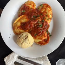 Shipwreck Bar & Grill - Jumbo Burrata Stuffed Ravioli