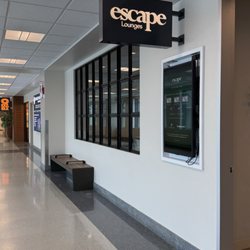 Escape Lounges - Entrance sign