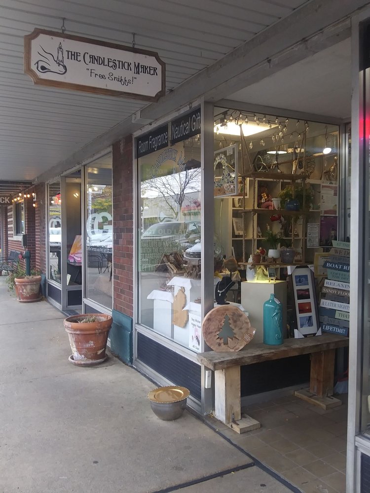 THE CANDLESTICK MAKER 408 State St, St. Joseph, Michigan Candle