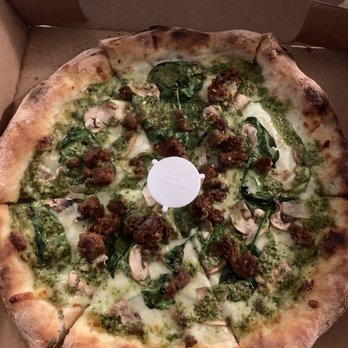Neony Pizza Works - Pesto cream - Pizza Near Me - Dallas, Texas