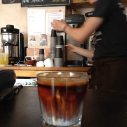 Ground Coffee House - Iced gibby - a spring and summer favourite.