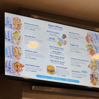 Nick The Greek - Menu February 2026 - Greek Near Me - San Jose, California