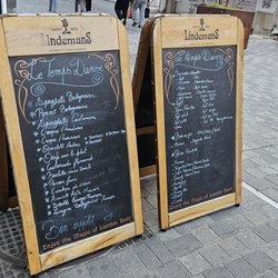 Le Temps Danse - Menu