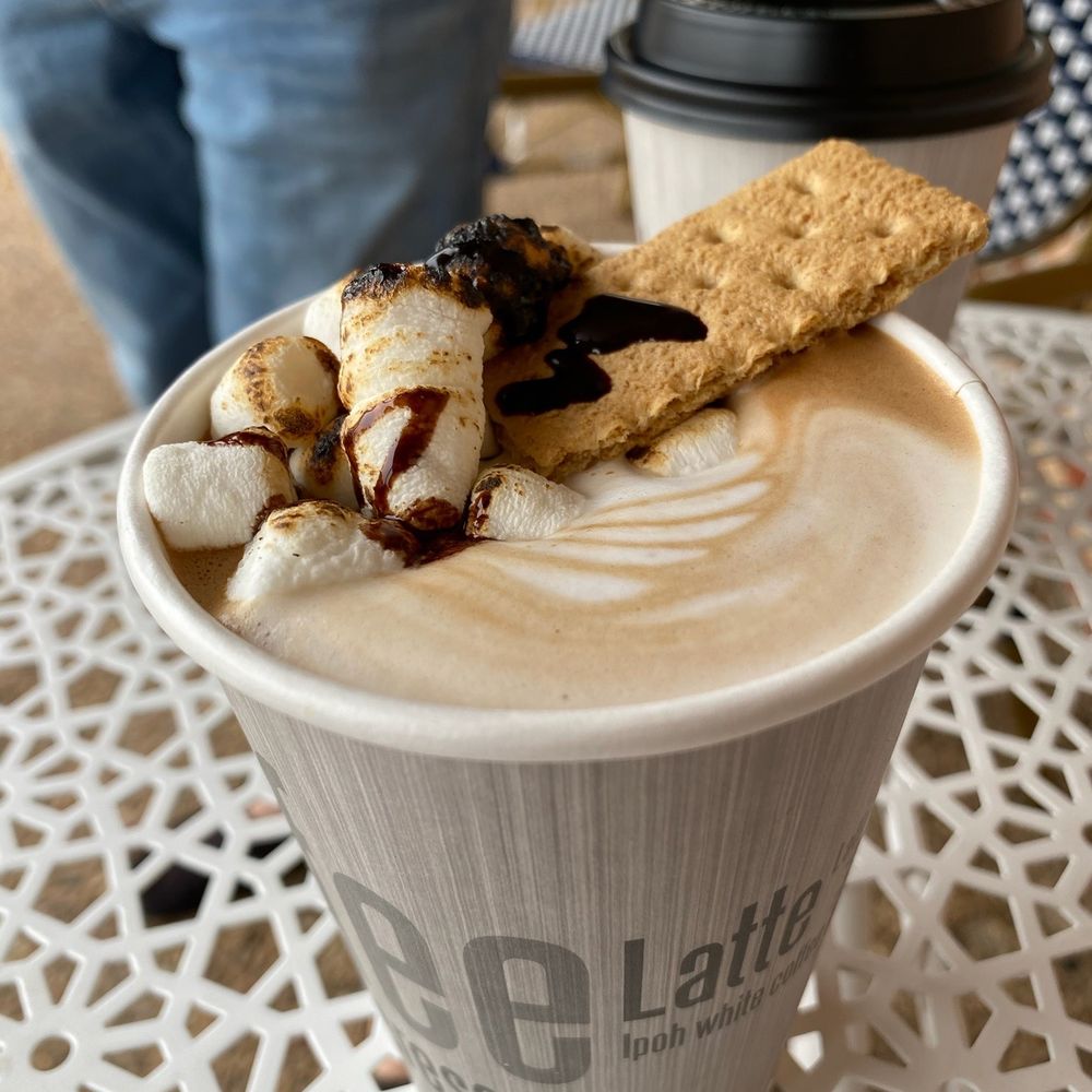 Java Owl Coffee House - Toasted s'mores latte - Coffee & Tea Near Me - Nassau Bay, Texas Java Owl Coffee House - Toasted s'mores latte - Coffee & Tea Near Me - Nassau Bay, Texas