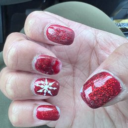 The gel was so thick it chipped, lifted and peeled off two days after having it done. The gel was so thick it chipped, lifted and peeled off two days after having it done.