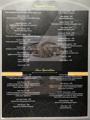 Menu photo 4 Pak India Restaurant Ottawa, ON