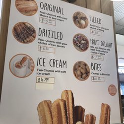 Churro Churro - Menu