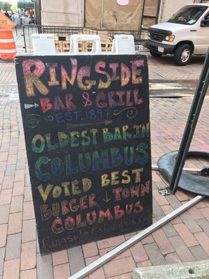 Menu photo 7 Ringside Cafe Columbus, OH