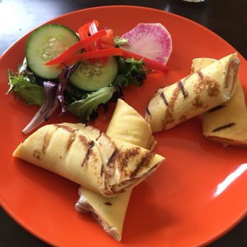 Tryzub Ukrainian Kitchen - Salmon Crepes. - Ukrainian Near Me - Chicago, Illinois