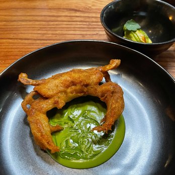 Lazy Bear - Soft Shell Crab - New American Near Me - San Francisco, California Lazy Bear - Soft Shell Crab - New American Near Me - San Francisco, California