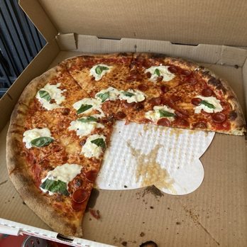 Mama's Boy - It's so good, that we ate two pepperoni slices before remembering to take a picture for y'all! - Pizza Near Me - Oakland, California