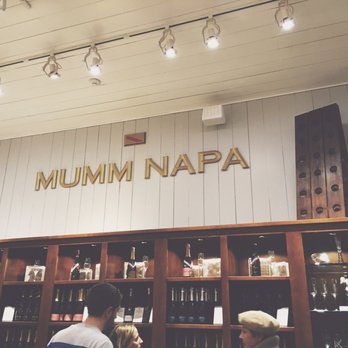Mumm Napa - Inside their wine and gift shop! It's all there!! - Wine Tasting Room Near Me - Rutherford, California