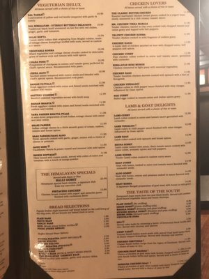 Menu photo 6 The Himalayan Chimney Champaign, IL