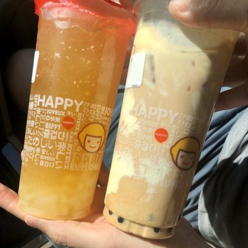 Happy Lemon - Lychee kumquat + boba puff cream - Bubble Tea Near Me - Sunnyvale, California Happy Lemon - Lychee kumquat + boba puff cream - Bubble Tea Near Me - Sunnyvale, California