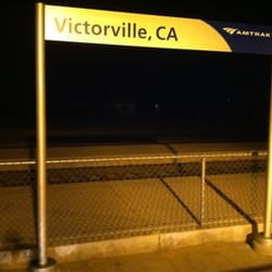 Amtrak Station - All there is at this station is the sign.