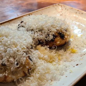 Surrell - flatbread with olive oil and shaved parmesan - Caterers Near Me - Seattle, Washington