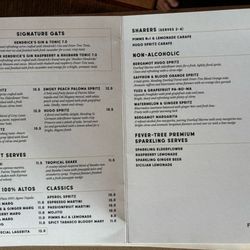 The Victoria Inn - Drinks menu as of 4/2/2026