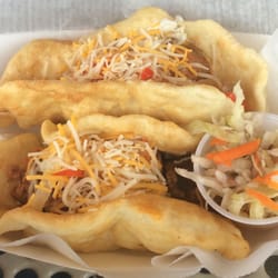 Vladi's - The Hungarian sausage was wrapped in Langosh and loaded with spices, peppers and onions.