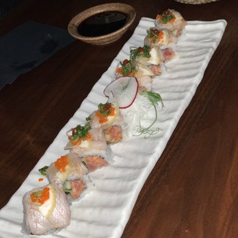 MF Sushi - Edamame & Spicy Tuna Roll - Sushi Bars Near Me - Houston, Texas