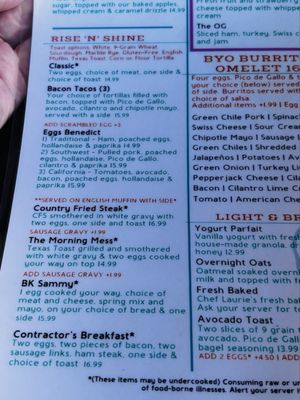 Menu photo 4 DiBella’s Brunch N’ Booze Oro Valley, AZ