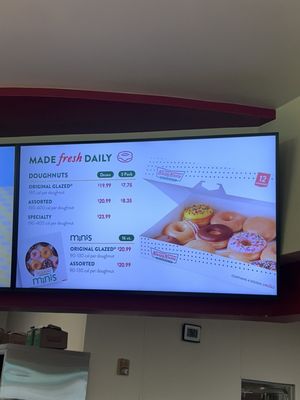 Menu photo 2 Krispy Kreme Ontario, CA