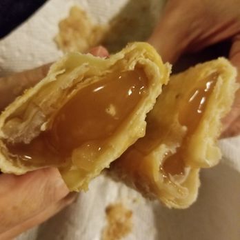 Yum Yum Donuts - Apple bar broke in half - Donuts Near Me - Porterville, California