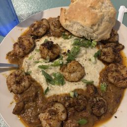 Blacken Shrimp & Grits