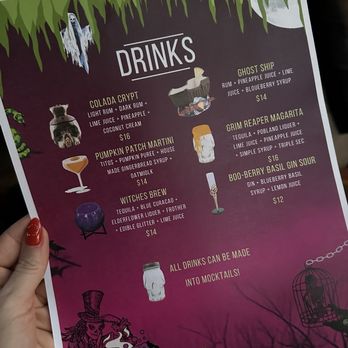 Calypso Spirits Bar - Drink menu from the spirits of the Bayou pop-up - Cajun/Creole Near Me - Saint Louis, Missouri