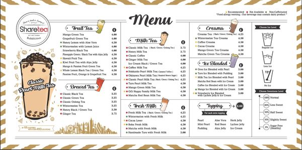 Menu photo 8 Sharetea Katy, TX