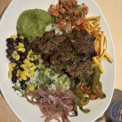 Shoeless Joe's Sports Grill - Kemptville - Beef taco bowl. Tasty, a tad spicy. $20