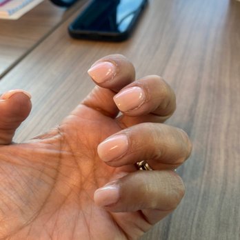 Dip Nail Bar-Horizon - This is what $53 dollars paid for!! - Nail Salons Near Me - Scottsdale, Arizona