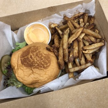 Local Roots - Local roots burger w granddaddy fries - Food Trucks Near Me - Northport, Alabama