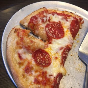 Mellow Mushroom Mesa - Notice that the Bible's pushed all the cheese to center of pie - Salad Near Me - Mesa, Arizona