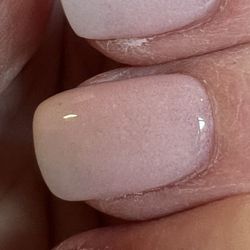 Aria Nail Bar - What I received plus cut on pinky