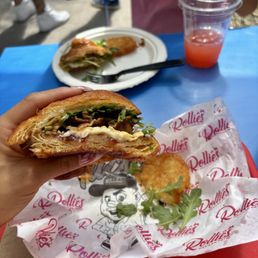 Sundays breakfast sandwich
