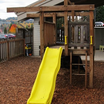 Asia Pacific Language School - Play structure II on preschool playground - Language Schools Near Me - Bellevue, Washington