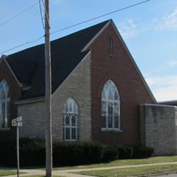 Federated Church - Federated Church at Second and Wood, Brookston, Indiana.