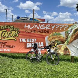Advertising signage. Advertising signage.