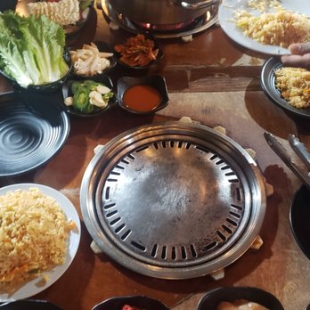 Eatzy Thai - The whole spread! Hot pot and KBBQ - Thai Near Me - Astoria, New York