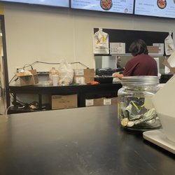 Hibachi Express - Behind the counter