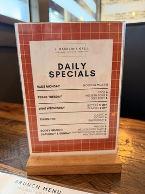 J. Macklin’s Grill by null