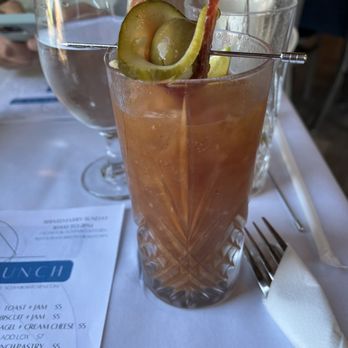 Schymik's Kitchen - two glasses of water and a drink - American Near Me - Evansville, Indiana