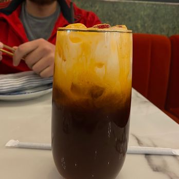 Kin Dee - Thai Tea Latte - Thai Near Me - Houston, Texas