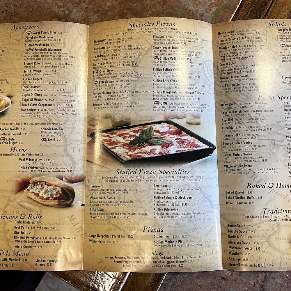 La Casa Bella - Menu - Italian Near Me - Brooklyn, New York