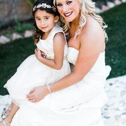 Hair By Bethaney - Flower Girl and Bride