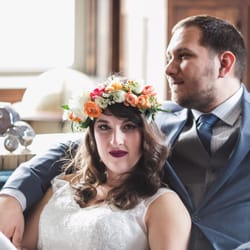 The Silver Fox - Taken in the Groom's room!