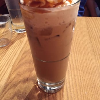 Valencia Cocina - Dulce De Leche Iced Coffee - Latin American Near Me - Norwalk, Connecticut